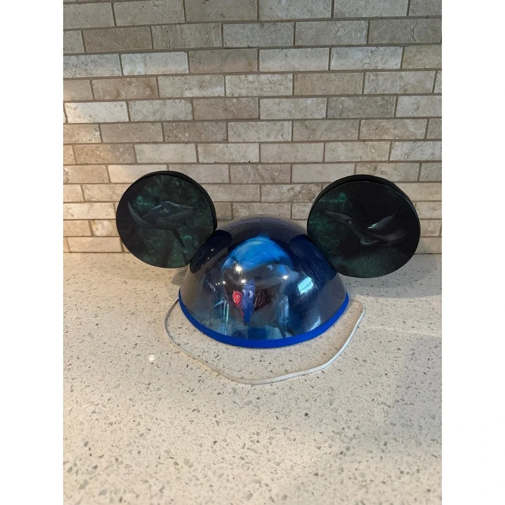 Retired‎ Disney Parks Finding Nemo Mickey Mouse Ears Adult Size Hat b25